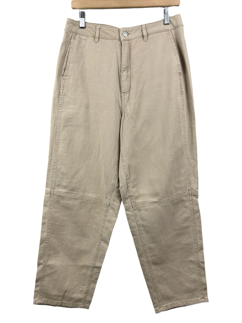NWT TWIK Organic Cotton Barrel Jeans Size Large